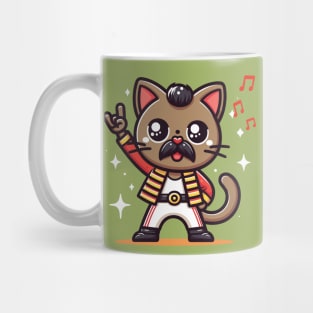 Rockstar cat Mug
